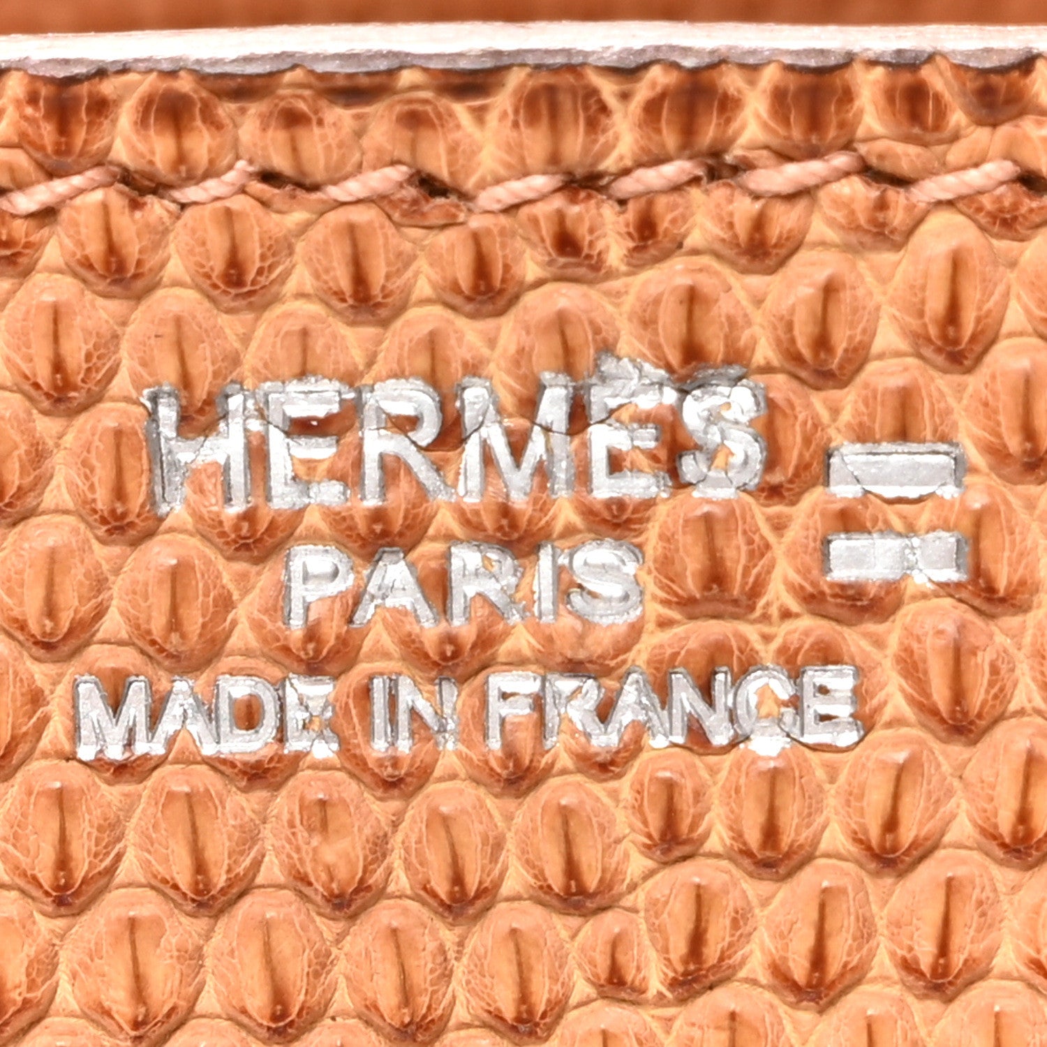 Hermes Lizard Birkin 25 Naturel 6 of 10