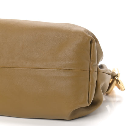 Bottega Veneta Calfskin The Pouch Chain Moutarde 6 of 9