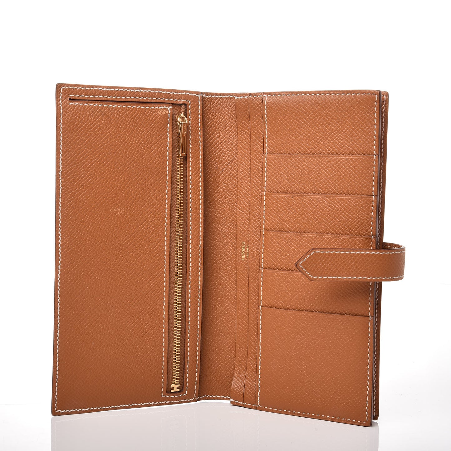 Epsom Bearn Gusset Wallet Gold