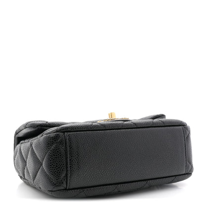 Chanel Grained Lambskin Quilted Mini Flap Black 4 of 11