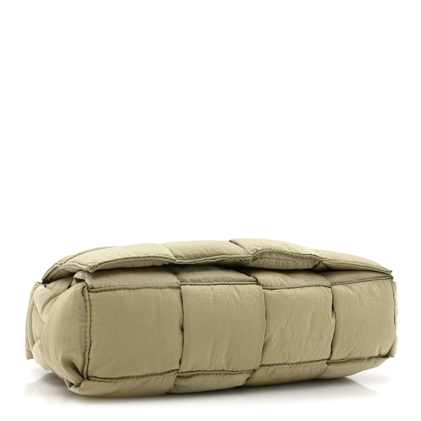 Nylon Intrecciato Padded Tech Cassette Bag Travertine