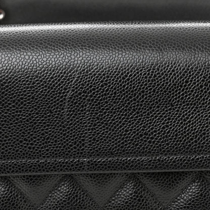 Chanel Caviar Quilted Jumbo Double Flap Black 11 of 11