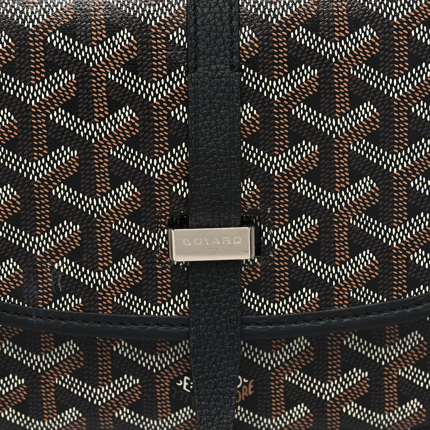 Goyardine Belvedere II PM Messenger Bag Black