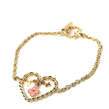 Louis Vuitton Sweet Monogram In My Heart Bracelet Gold 1 of 4