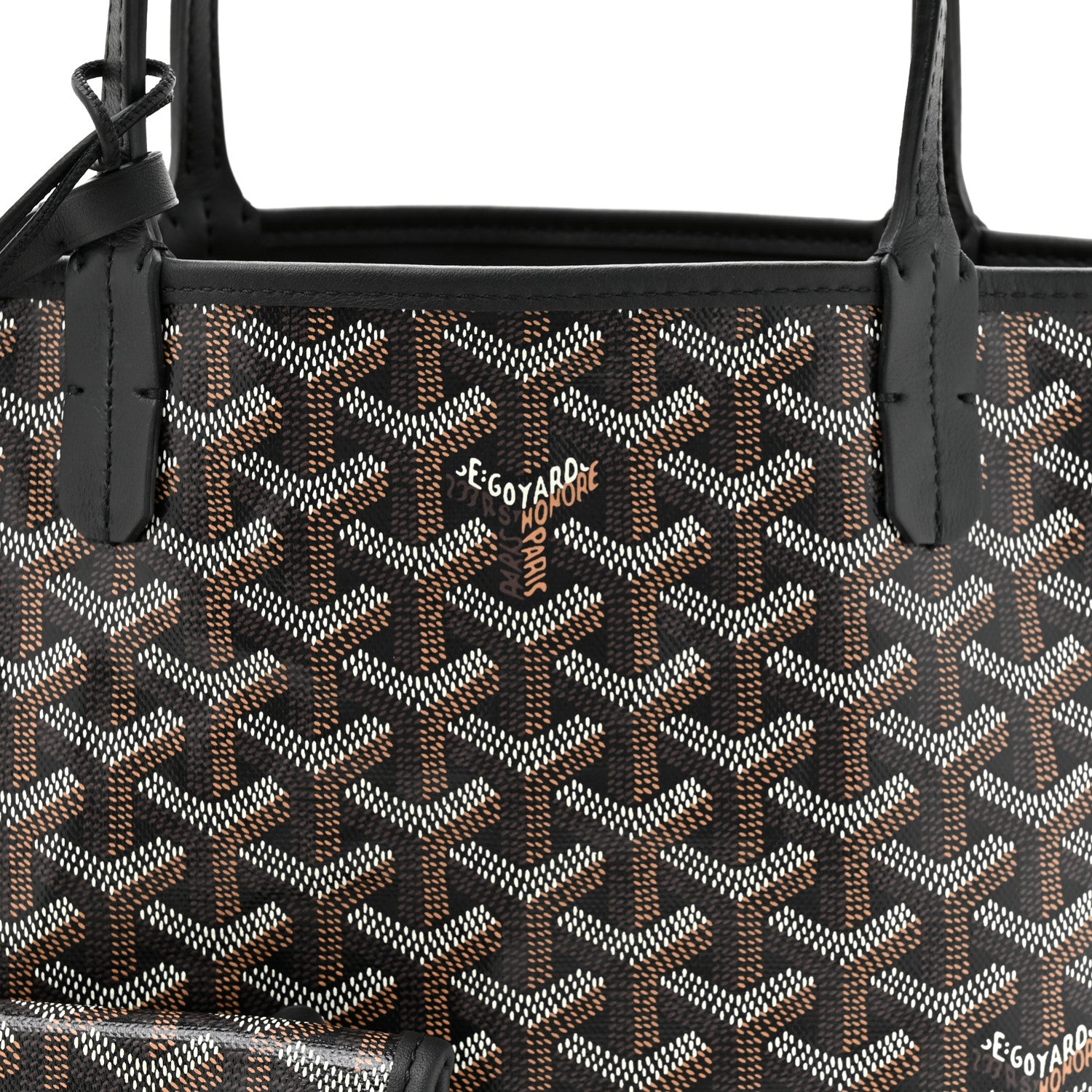Goyard Goyardine Reversible Mini Anjou Black 11 of 16
