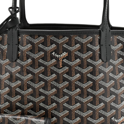 Goyard Goyardine Reversible Mini Anjou Black 11 of 16