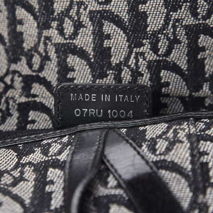 Christian Dior Monogram Saddle Bag Black 8 of 8