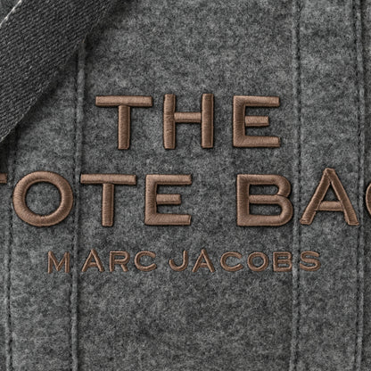 Marc Jacobs Felt Medium The Tote Bag Gray 6 of 8