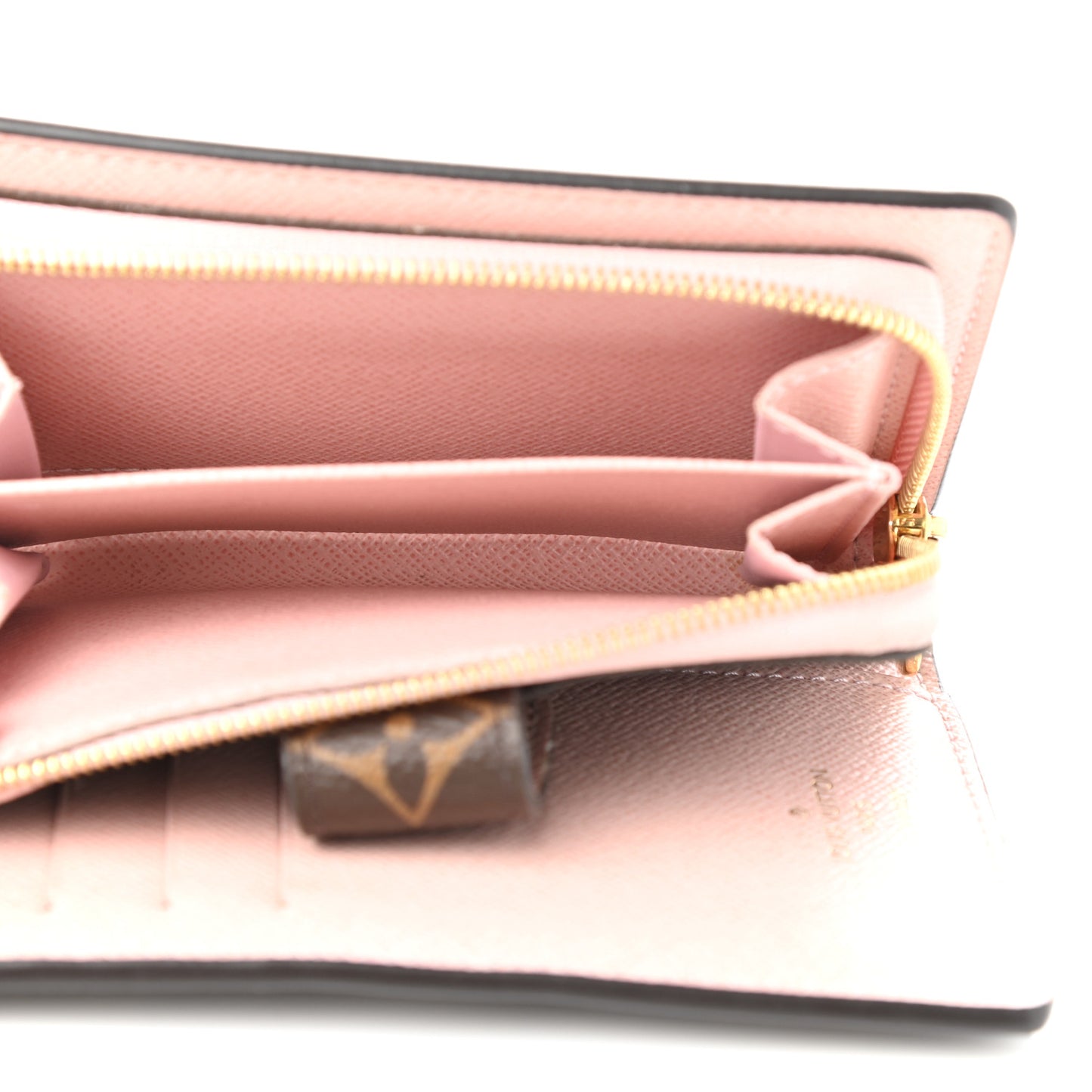 Monogram Juliette Wallet Rose Ballerine