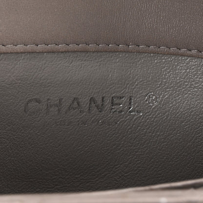 Chanel Lambskin Quilted Extra Mini Rectangular Flap Grey 6 of 10