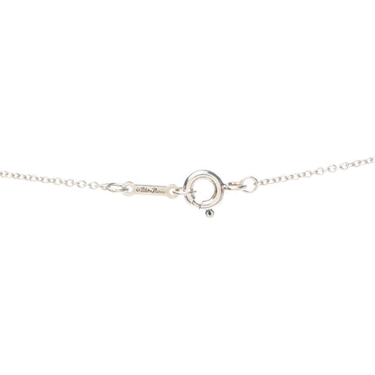 Tiffany Sterling Silver Paloma Picasso Olive Leaf Heart Branch Pendant Necklace 4 of 5