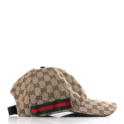 Gucci Monogram Web Baseball Hat L Beige Cocoa 4 of 8