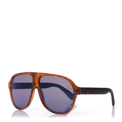 Gucci Acetate Aviator Sunglasses GG0009S 1 of 8