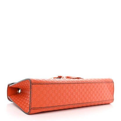 Gucci Microguccissima Medium Emily Chain Shoulder Bag Sun Orange 4 of 9