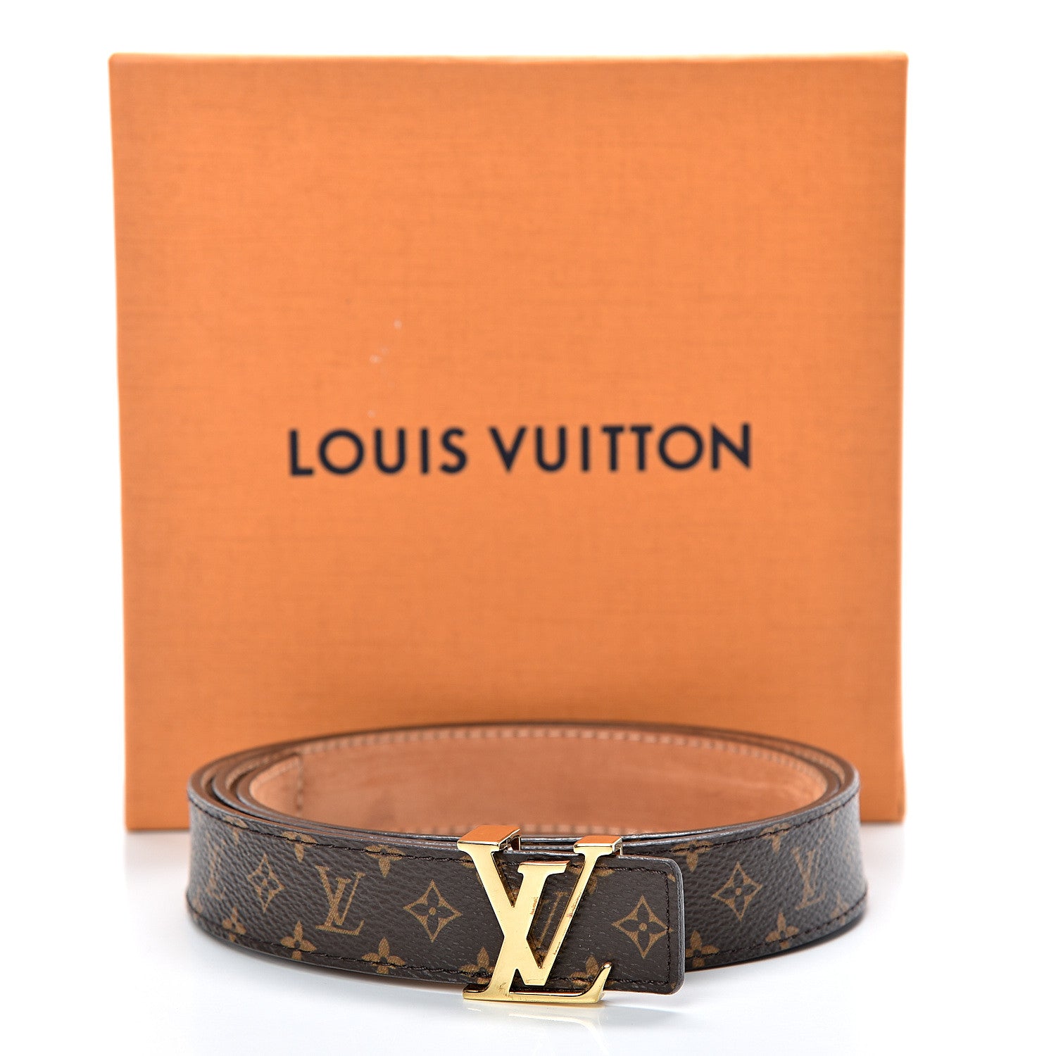 Louis Vuitton Mini Monogram 25mm LV Initiales Belt 80 32 10 of 10
