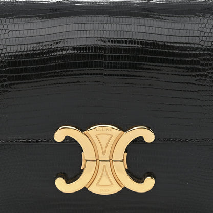 Celine Lizard Teen Triomphe Black 9 of 12