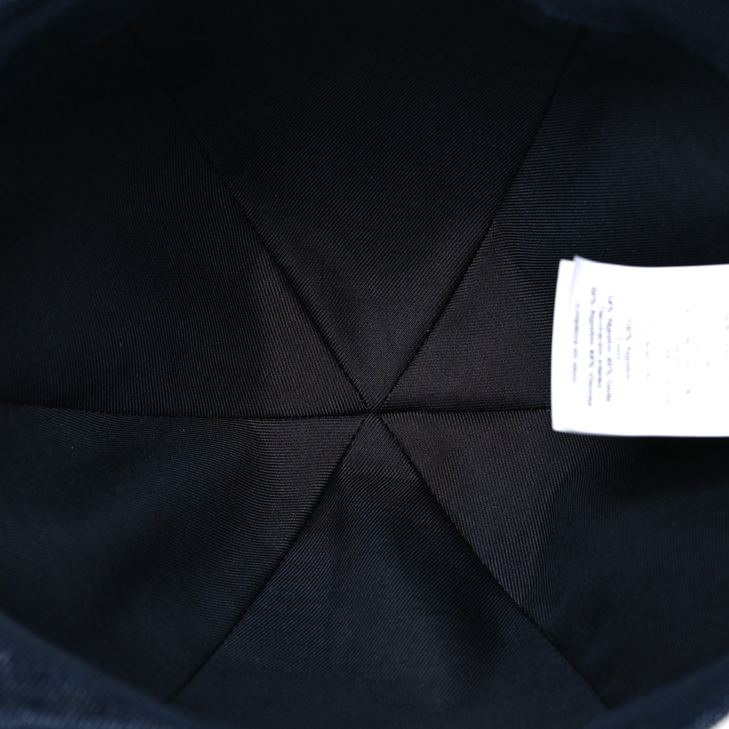 Hermes Denim Joanne Cap Hat 57 Indigo 7 of 13