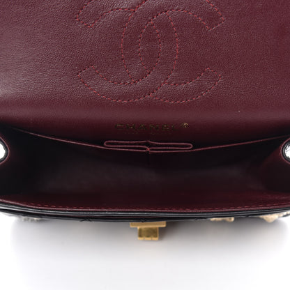 Chanel Aged Calfskin Lucky Charms 2.55 Reissue 224 Flap Black 5 of 12