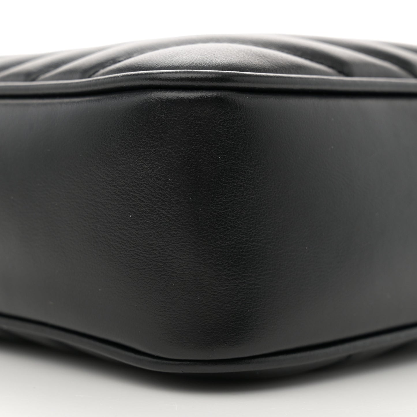 Calfskin Matelasse Monogram Monochrome Lou Camera Bag Black