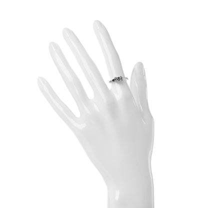 Cartier Platinum Diamond .30ct Ballerine Engagement Ring 50 5.25 2 of 6