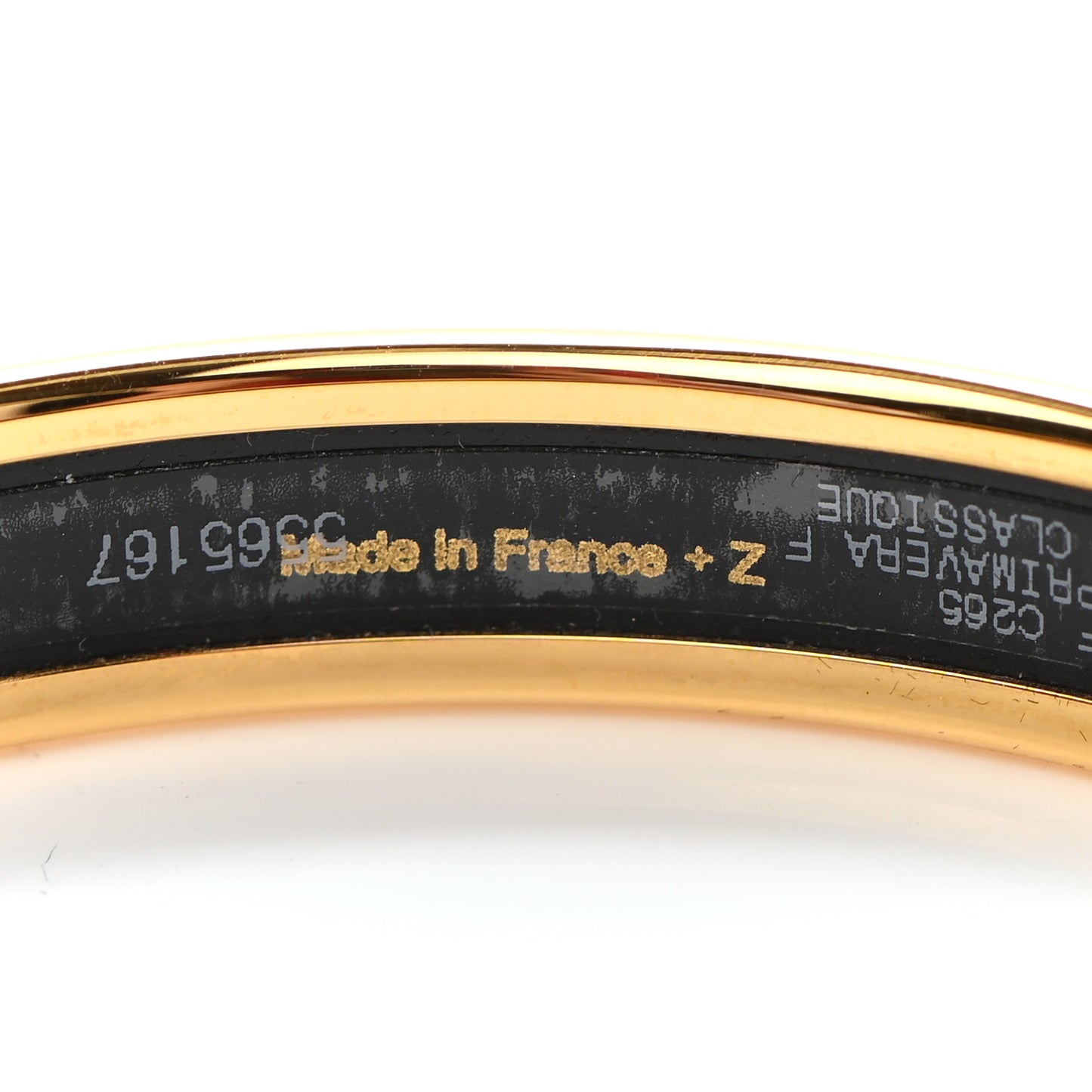 Enamel Printed Narrow Isolle Di Primavera Bracelet 70 Marine Classique