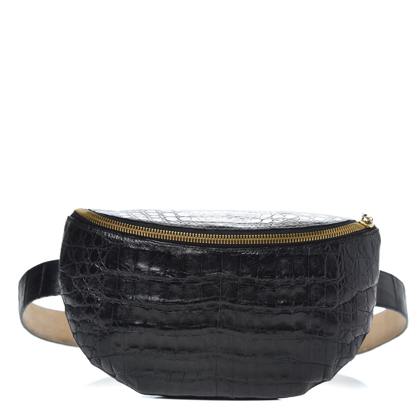 Crocodile Lola Belt Bag Black