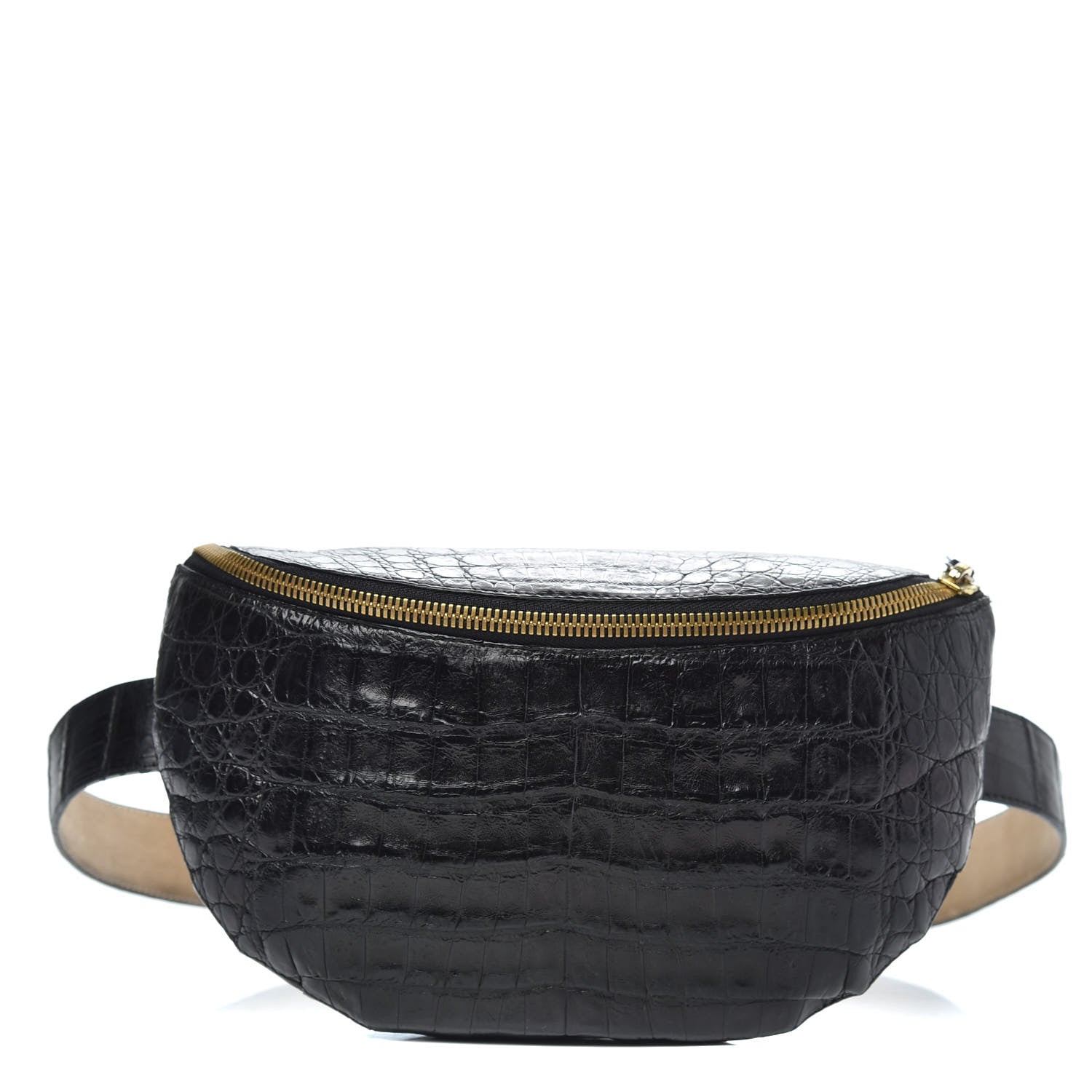 Nancy Gonzalez Crocodile Lola Belt Bag Black 1 of 11