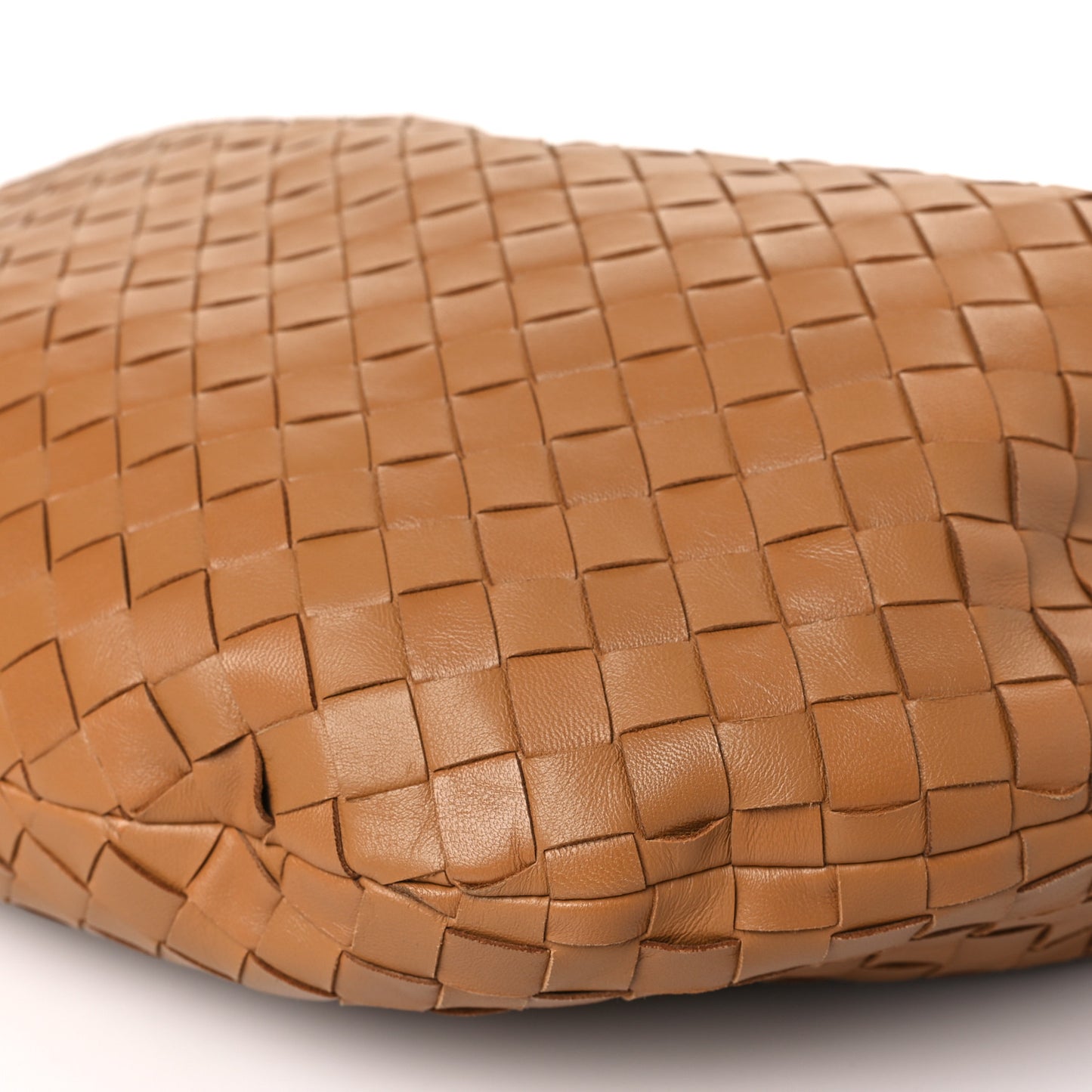 Nappa Intrecciato Small Jodie Caramel
