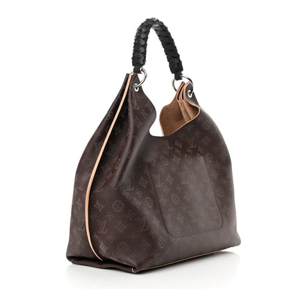Louis Vuitton Mahina Carmel Hobo Chocolate 3 of 12