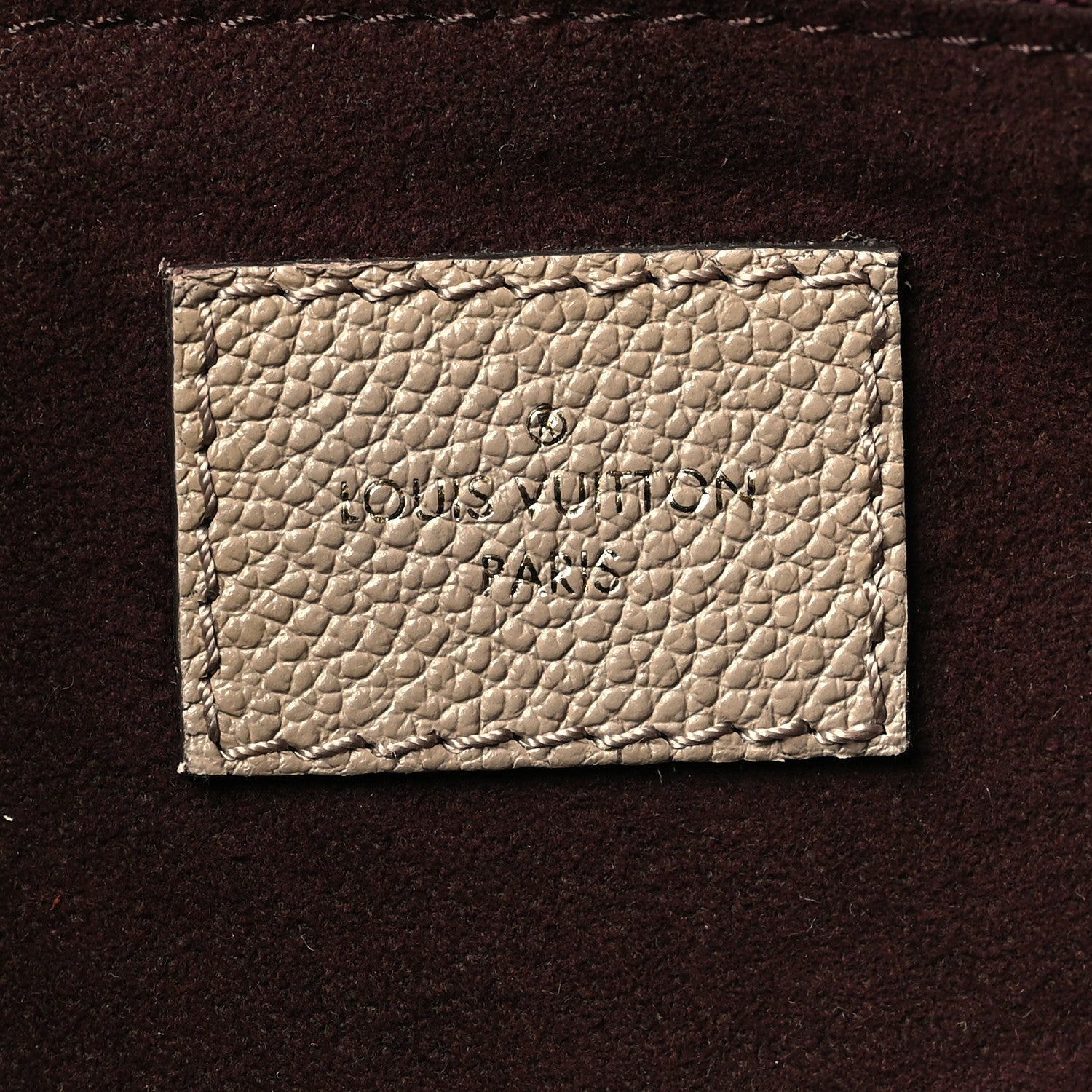 Louis Vuitton Empreinte Monogram Giant Neverfull MM Tourterelle 8 of 17