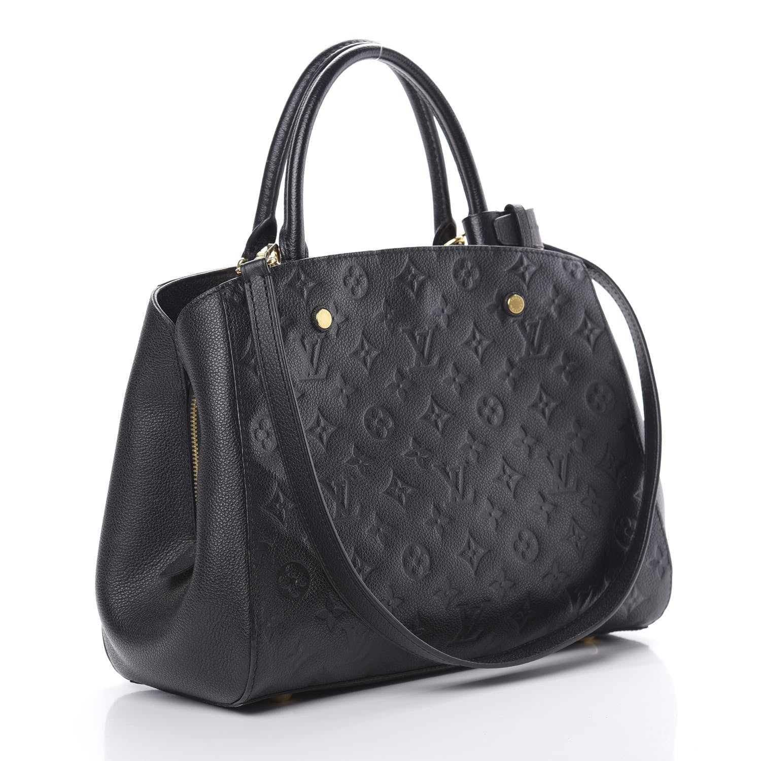Louis Vuitton Empreinte Montaigne MM Black 3 of 14