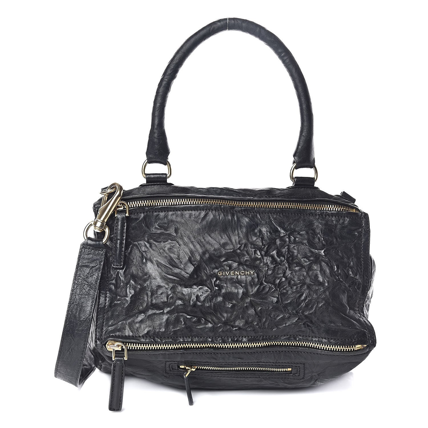 Givenchy Tumbled Sheepskin Medium Pandora Black 1 of 9