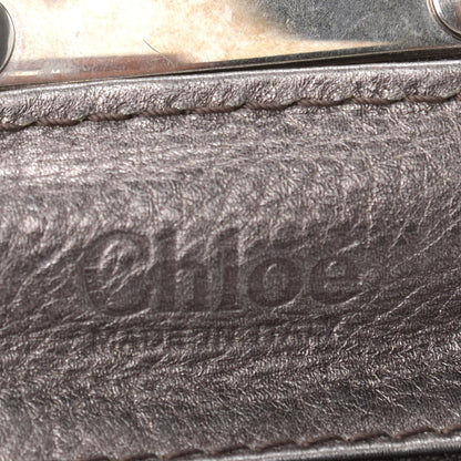 Chloe Metallic Calfskin Medium Paddington Satchel Silver 6 of 13