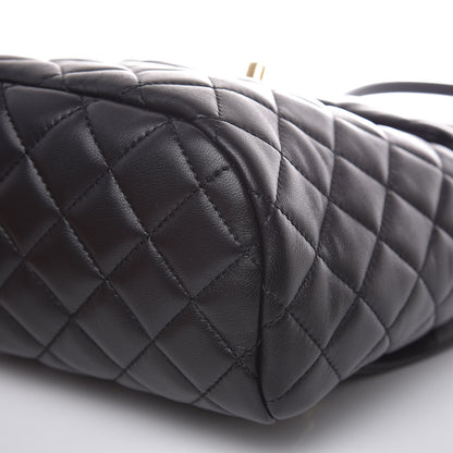 Chanel Lambskin Quilted Mini Urban Spirit Backpack Black 10 of 12
