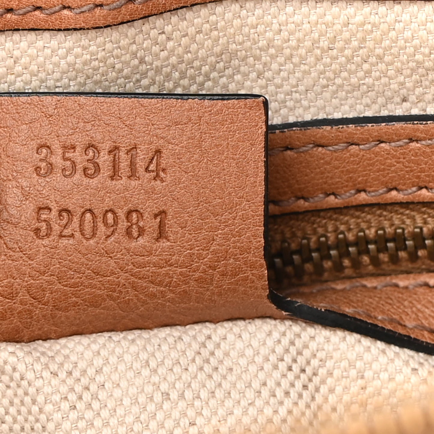 Monogram Web Rania Top Handle Bag Natural