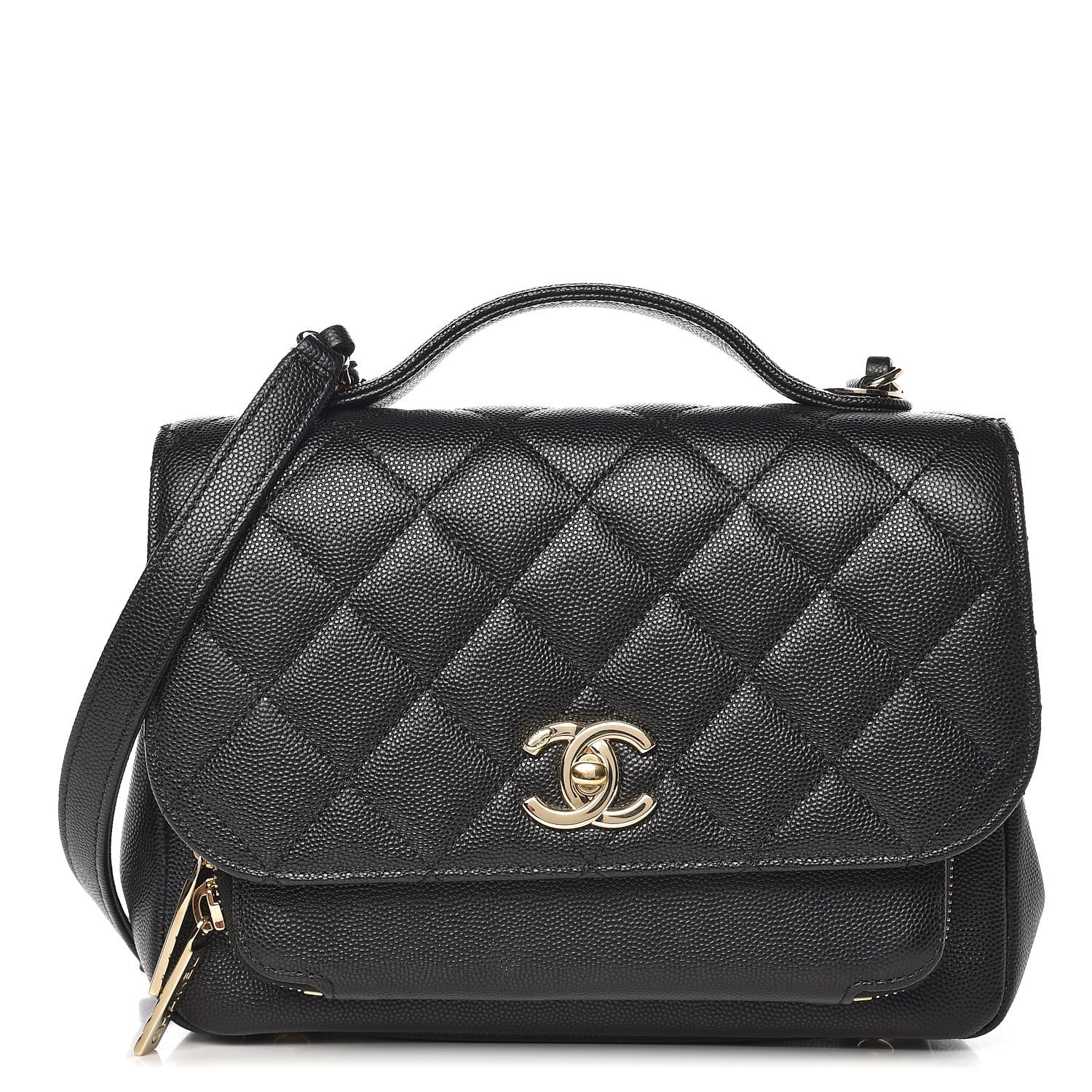 Chanel Caviar Quilted Medium Business Affinity Flap Black 1 of 8
