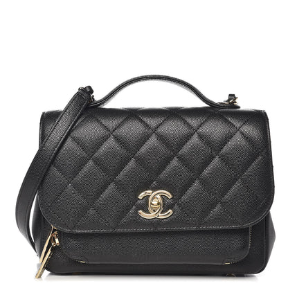 Chanel Caviar Quilted Medium Business Affinity Flap Black 1 of 8