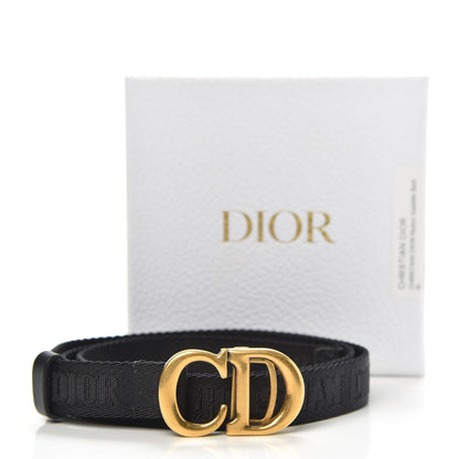 Christian Dior Nylon 20mm Saddle Belt Navy 4 of 4