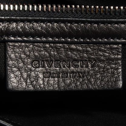 Givenchy Textured Calfskin Small Pandora Pure Flap Bag Black 6 of 10