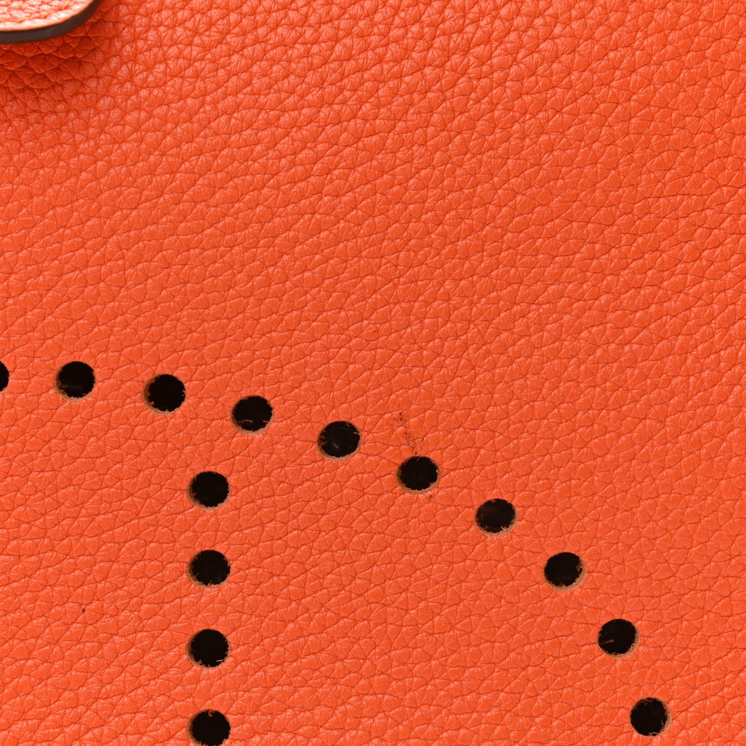 Hermes Taurillon Clemence Evelyne III GM Orange 11 of 18