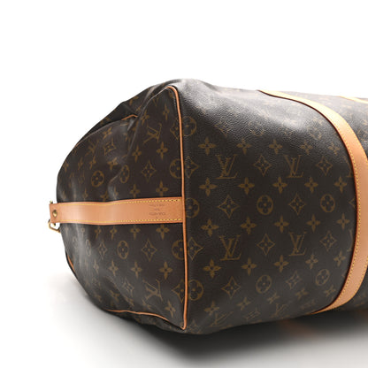 Louis Vuitton Monogram Keepall Bandouliere 55 8 of 10