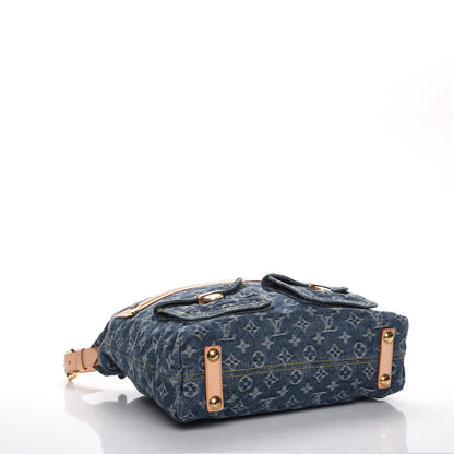 Louis Vuitton Denim Baggy GM Blue 4 of 7