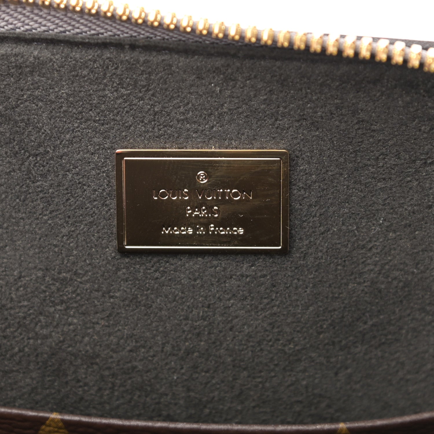 Louis Vuitton Vernis Monogram Alma BB Taupe Metallise 10 of 27