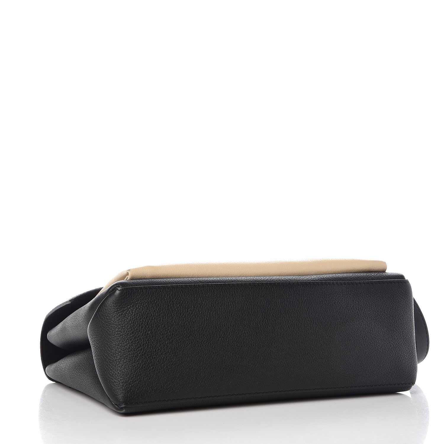 Louis Vuitton Soft Calfskin My Lockme Top Handle Vanille Black 5 of 13