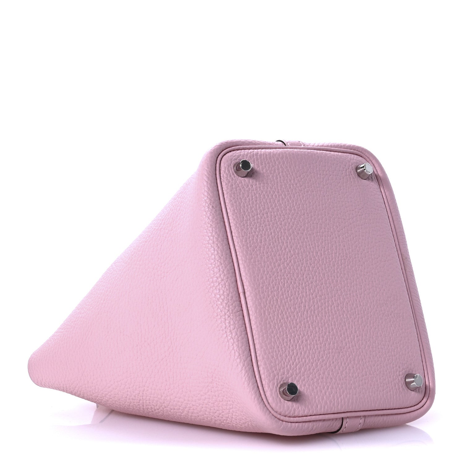 Hermes Taurillon Clemence Picotin Lock 18 PM Rose Sakura 4 of 11