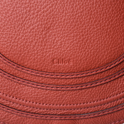 Chloe Calfskin Medium Marcie Round Crossbody Bag Berry Cupcake 9 of 14