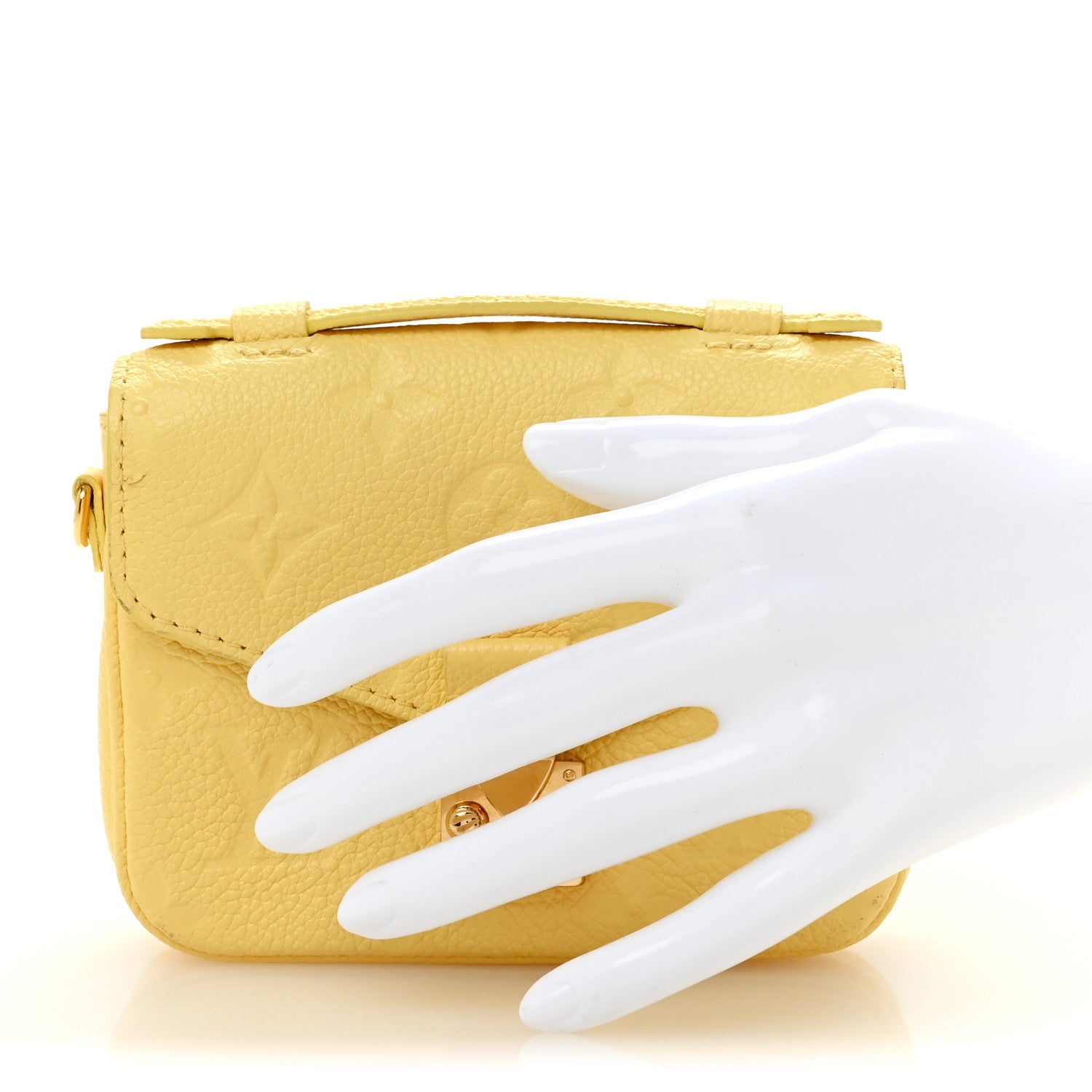 Louis Vuitton Empreinte Micro Metis Jaune 2 of 12
