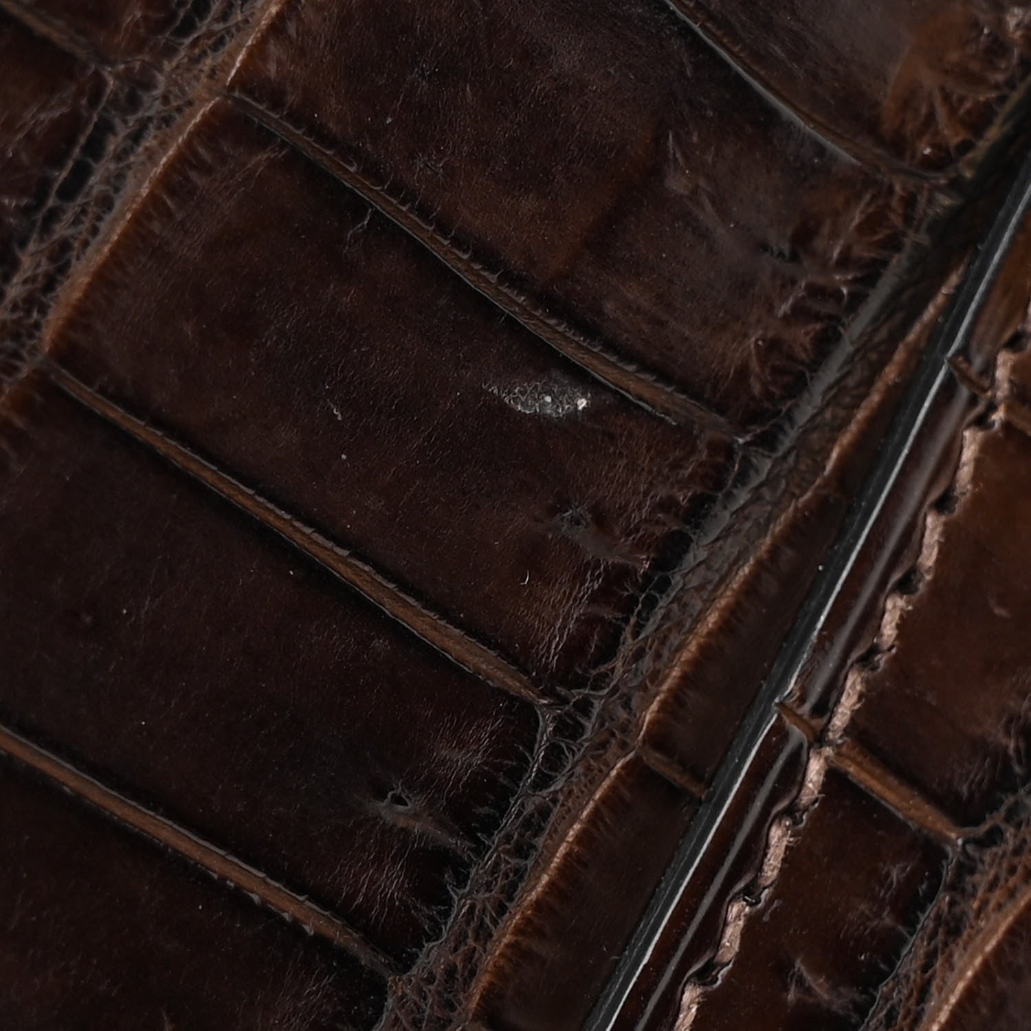 Hermes Matte Porosus Crocodile Birkin 30 Havane 17 of 21