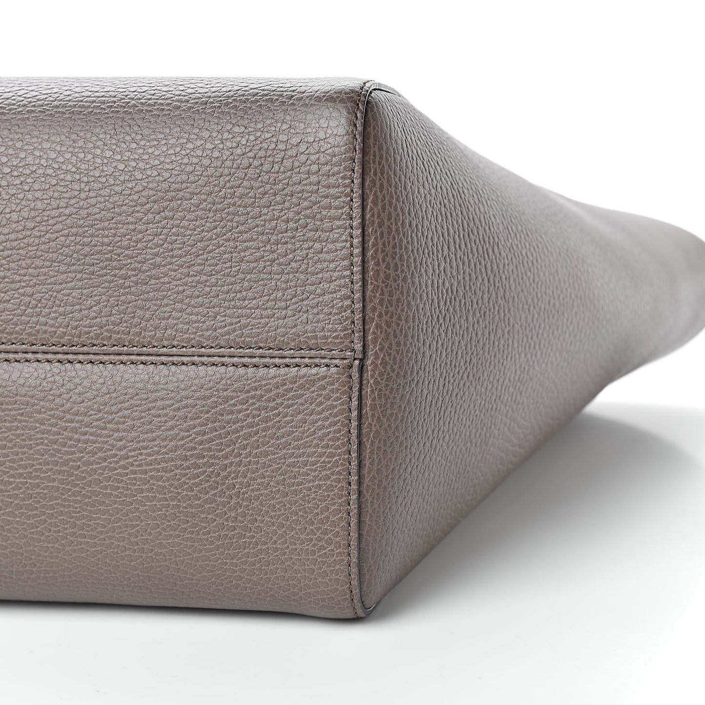 Dollar Calfskin Medium Swing Tote Grey Field Soft Pink