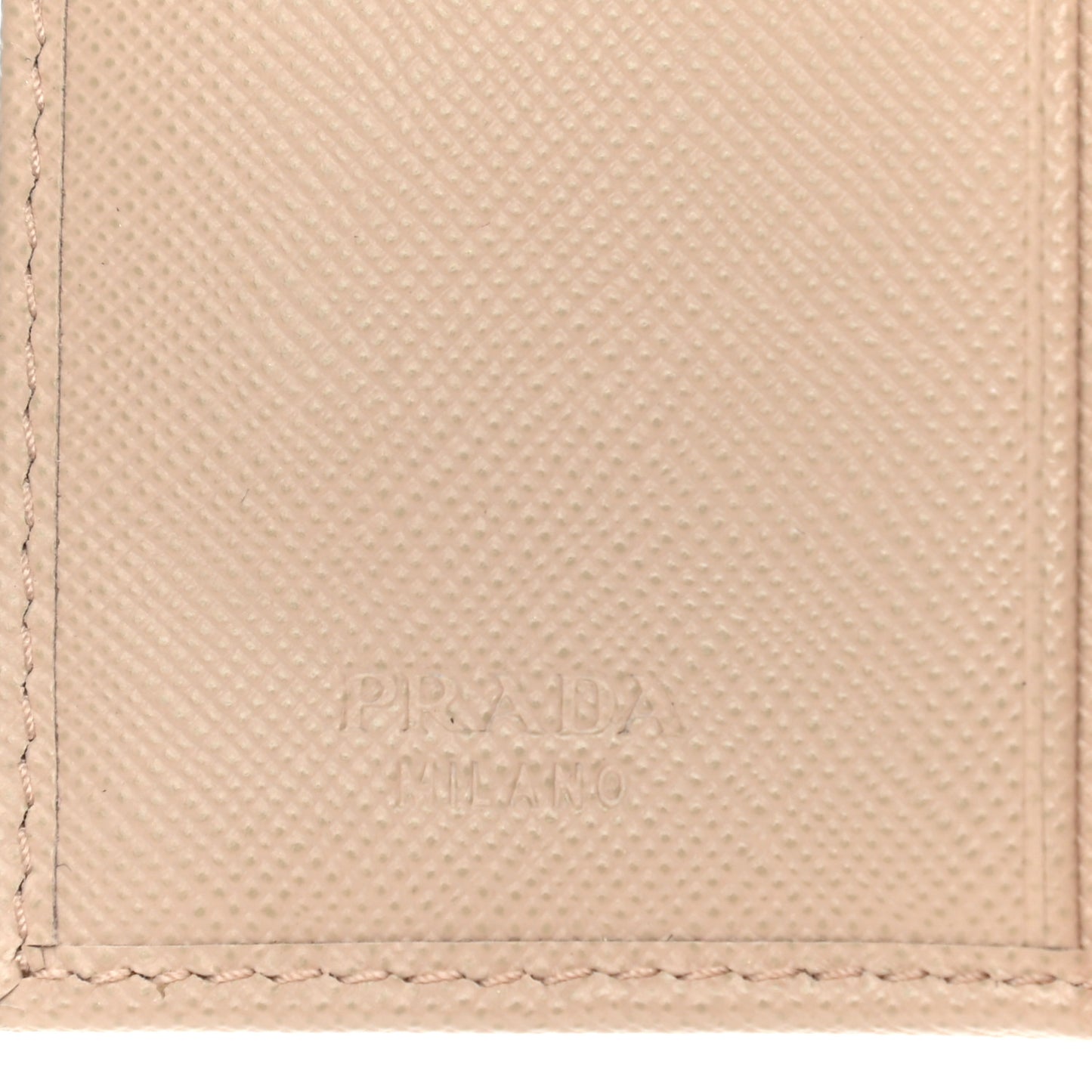 Saffiano Compact Flap Wallet Cammeo